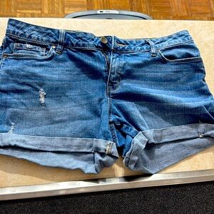 Ana size 10 cuffed jeans shorts